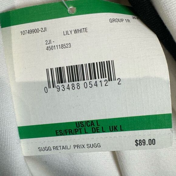 Anne Klein white career skirt with black panels and piping NWT size large - Picture 7 of 10